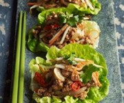 Pork lettuce cups recipe